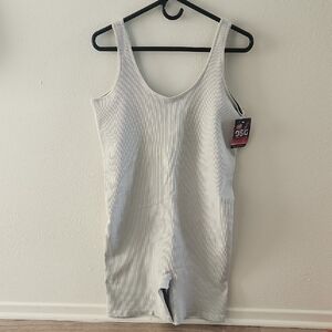 DSG Light Heather Grey Textured Seamless Bodysuit